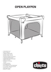 Chicco OPEN PLAYPEN Instrucciones De Uso