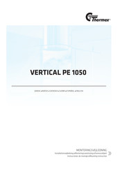 THERMEx VERTICAL PE 1050 Instrucciones De Montaje