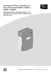 SMA NR3-SMC50MOD-AST Instrucciones Para La Sustitución