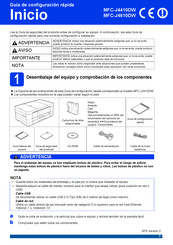 Brother MFC-J4410DW Guía De Configuración Rápida