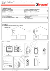 LEGRAND Audio Villa Celiane 633 01 Instrucciones De Montaje