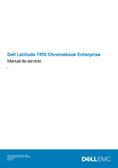 Dell Latitude 7410 Chromebook Enterprise Manual De Servicio