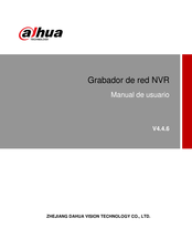 Dahua Technology NVR42/42N/42-P/42-8P/42-16P Serie Manual De Usuario