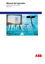 Abb REC 670 Manual Del Operador