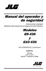 Jlg G9-43A Manual Del Operador  Y De Seguridad