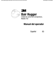 3M Bair Hugger 750 Manual Del Operador