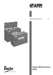 Enersys Fiamm Motive Power ATEX M103 Instrucciones De Uso