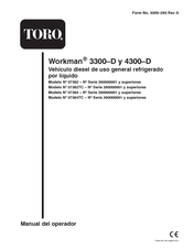 Toro Workman Serie Manual Del Operador