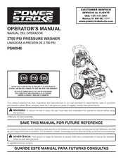 Power Stroke PS80946 Manual Del Operador