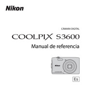 Nikon COOLPIX S3600 Manual De Referencia