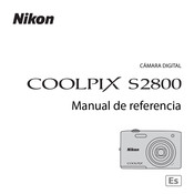 Nikon COOLPIX S2800 Manual De Referencia