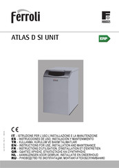 Ferroli ATLAS D 25 SI UNIT Instrucciones De Uso