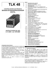 Tecnologic TLK 48 Instrucciones De Uso