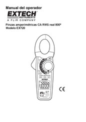 Extech Instruments EX720 Manual Del Operador