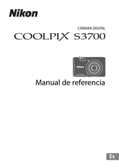 Nikon COOLPIX S3700 Manual De Referencia