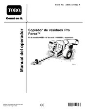 Toro 44551 Manual Del Operador