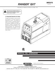 Lincoln Electric RANGER GXT Manual Del Operador