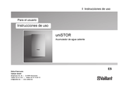 Vaillant uniSTOR VIH Q 75B Instrucciones De Uso