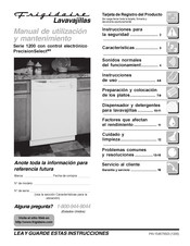 Frigidaire PrecisionSelect 1200 Serie Instrucciones De Uso