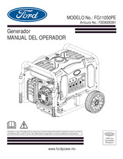 Ford FG11050PE Manual Del Operador