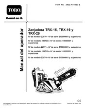 Toro 22970 Manual Del Operador