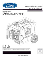 Ford FG7750PE Manual Del Operador