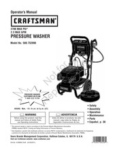 Craftsman 580.752890 Instrucciones De Uso