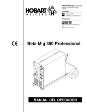 Hobart Welders Beta Mig 350 Professional Manual Del Operador