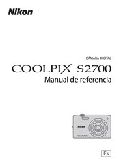 Nikon COOLPIX S2700 Manual De Referencia