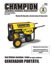 Champion 41331 Manual Del Operador