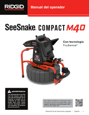 RIDGID SeeSnake COMPACT M40 Manual Del Operador