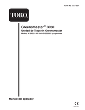 Toro Greensmaster 3050 Manual Del Operador