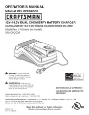 Craftsman 315.CH2030 Manual Del Operador