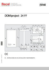 Ferroli DOMIproject 24 FF Instrucciones De Uso