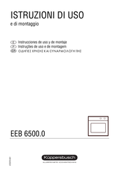 Kuppersbusch EEB 6500.0 Instrucciones De Uso