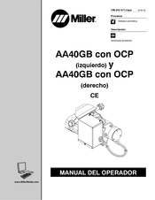 Miller AA40GB Manual Del Operador