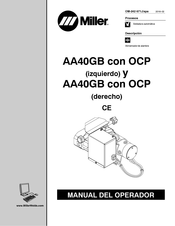 Miller 300581 Manual Del Operador