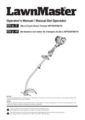 LawnMaster NPTGCP2617A Manual Del Operador