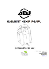 ADJ Element HEX IP Pearl Instrucciones De Uso