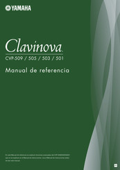 Yamaha Clavinova CVP-505 Manual De Referencia