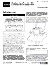 Toro HoverPro 450 Manual Del Operador