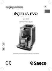 Saeco INTELIA EVO HD8754 Instrucciones De Uso