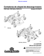 Land Pride FDR1660 Manual Del Operador