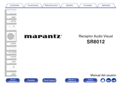 Marantz SR8012 Manual Del Usuario