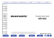 Marantz NR1605 Manual Del Usuario