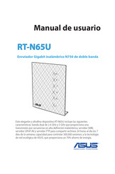 Asus RT-N65U Manual De Usuario
