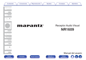 Marantz NR1609 Manual Del Usuario