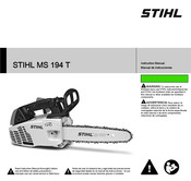 Stihl MS 194 T Manual De Instrucciones