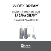 Widex DREAM D-PA Instrucciones De Uso