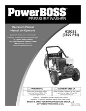 PowerBoss 020262 Instrucciones De Uso